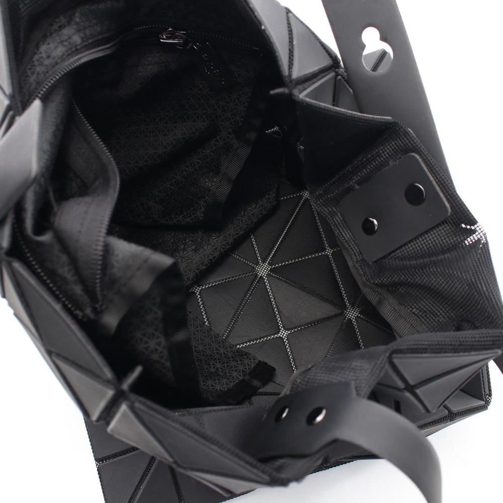 Bao Issey Miyake LUCENT BASICS 6 x Tote Bag, Coated Canvas, Women's, Black - Picture 3 of 8
